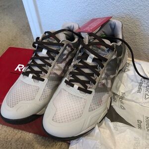 Reebok Gray and Black Athletic Shoes